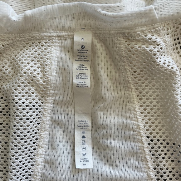 Lululemon • White Mesh Hoodie - Picture 8 of 11